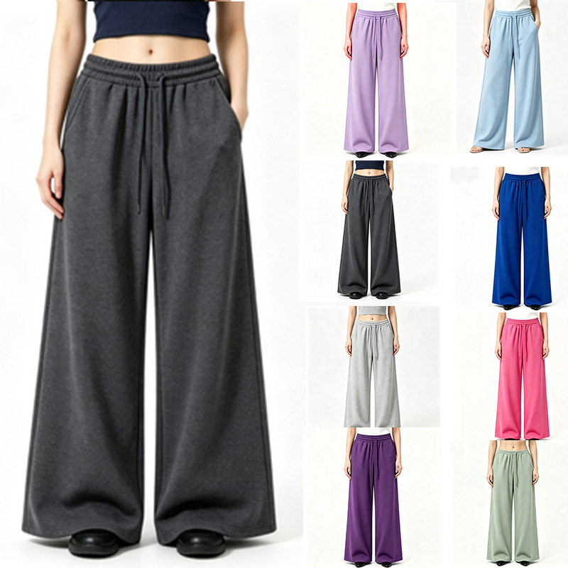 Women Shoes Joggers - Nieuwe Harajuku wijde pijpen joggingbroek dames