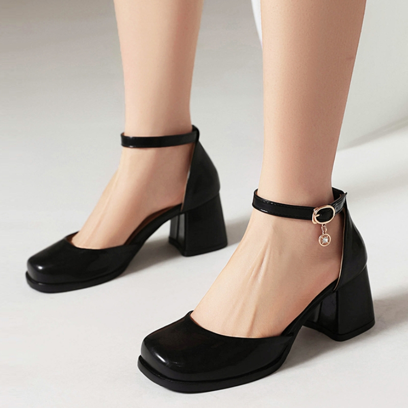 Women'S Shoes Navy Blue - Hoge Hakken Sandalen Vrouwen Zomer Schoenen