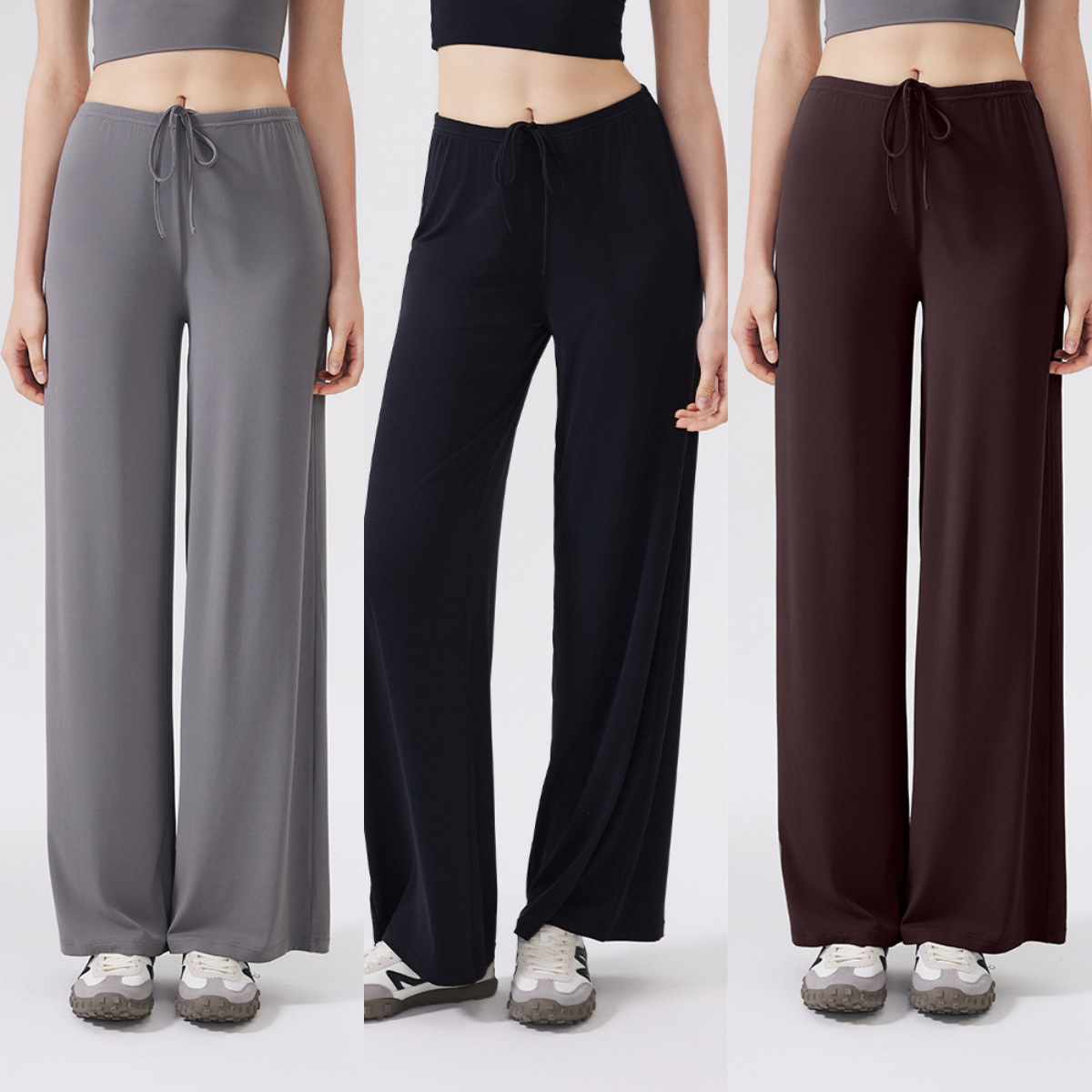 Women Shoes Joggers - Ctenkevet Yoga-joggers met hoge taille en