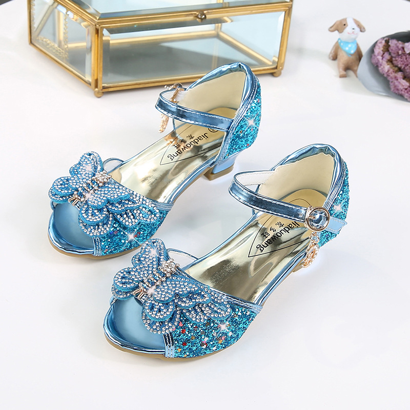 Women'S Shoes Navy Blue - 2026 Kinder Prinsessen Sandalen Meisjes Bruiloft