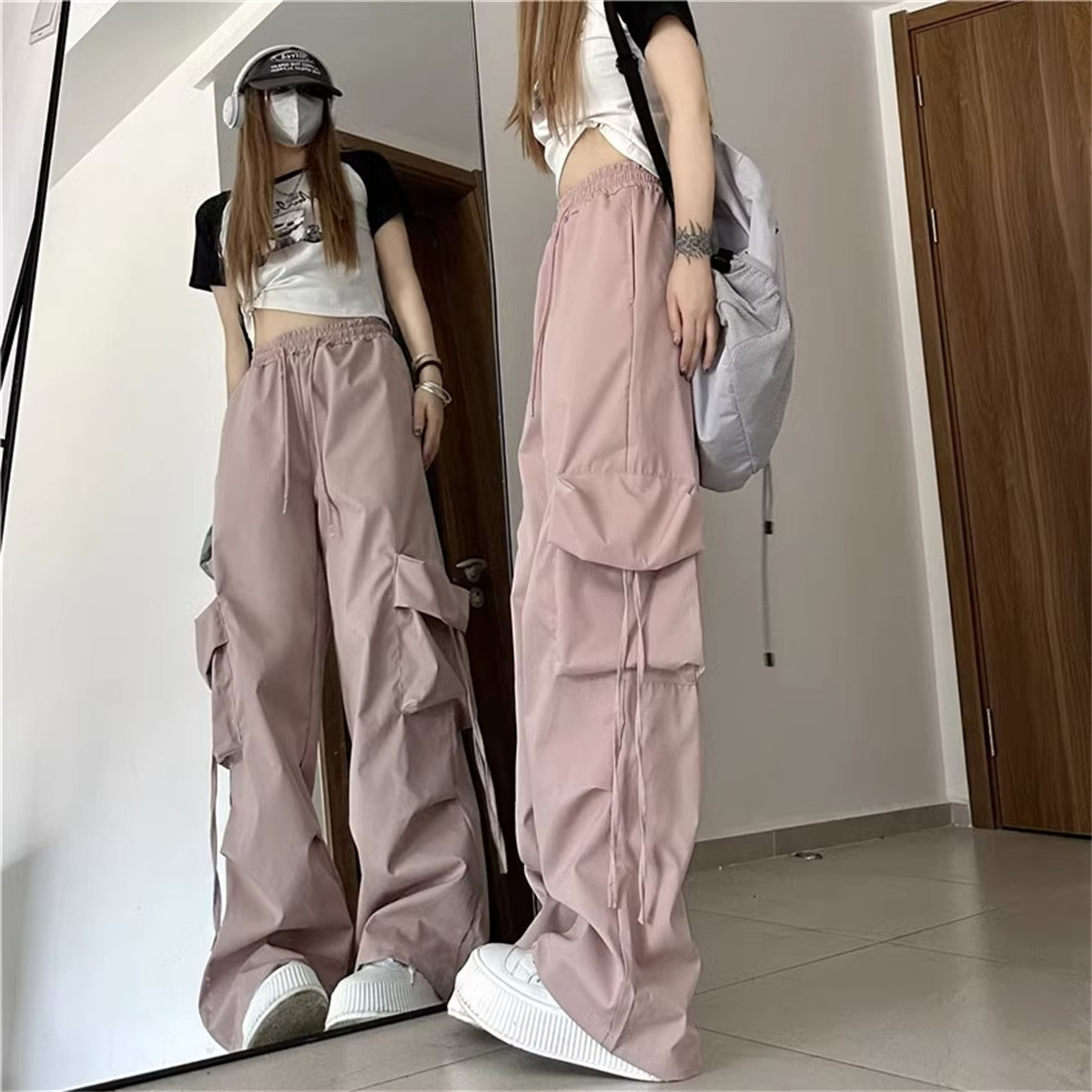 Plus Size Vrouwen Cargo Broek  - Women Shoes Joggers recensie en prijs