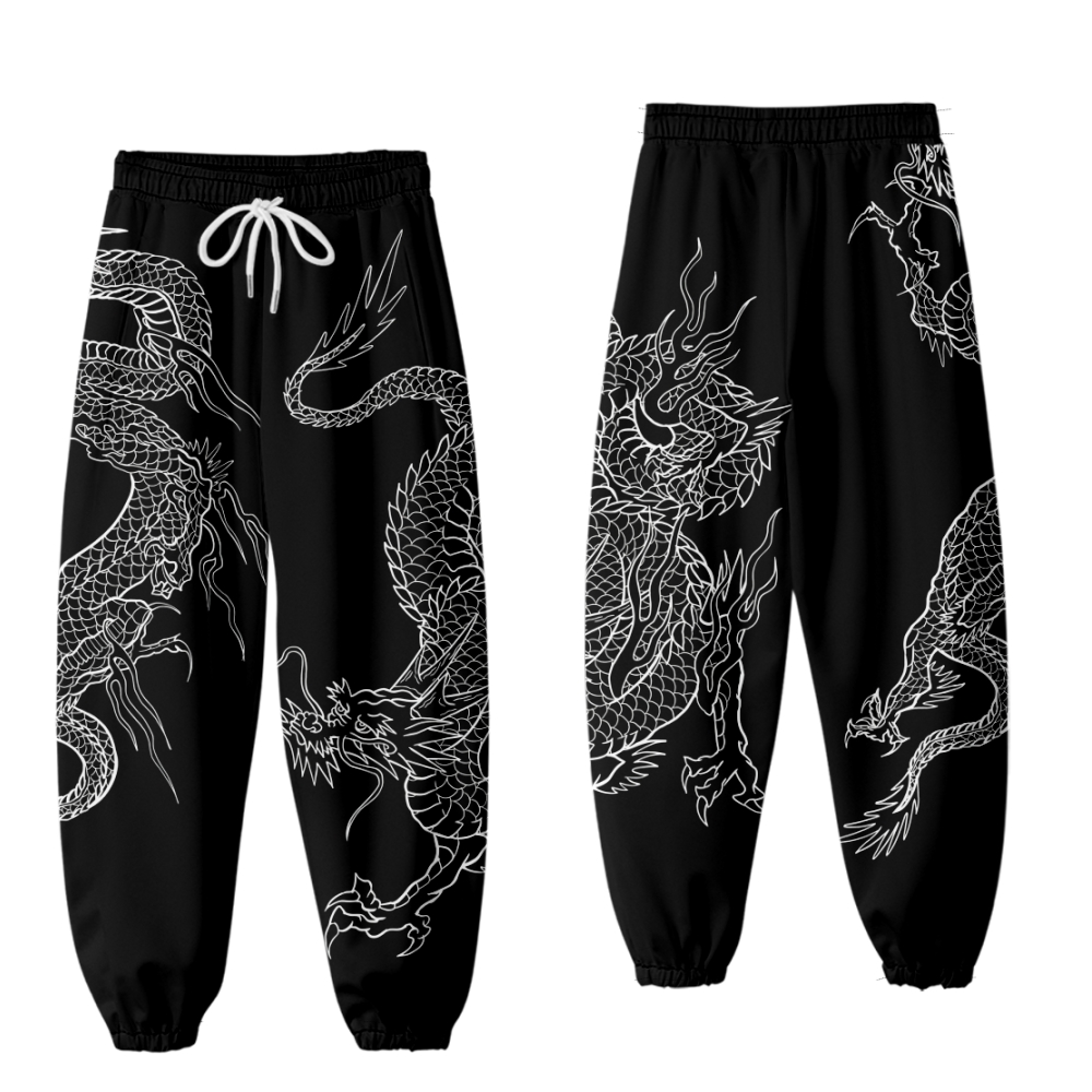 Anime Dragon 3D Joggingbroek M - Women Shoes Joggers recensie en prijs