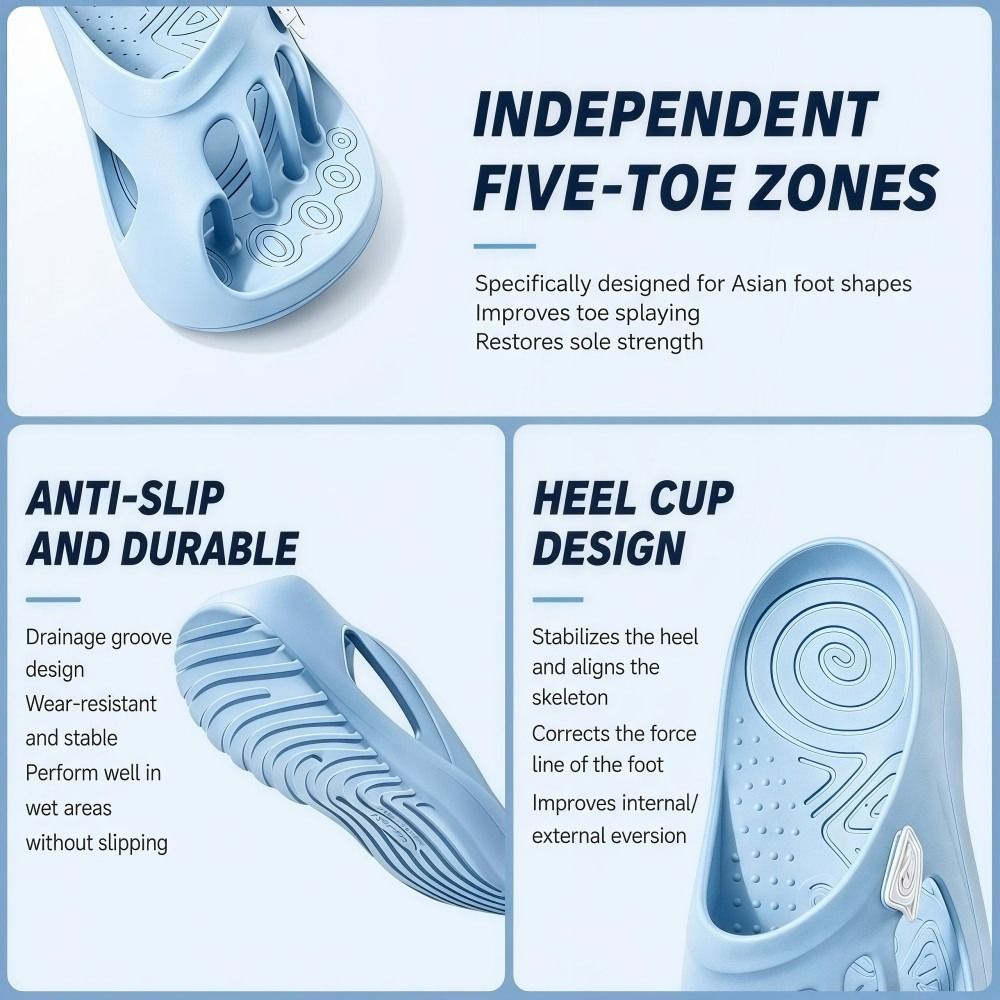 EVA Vijfteen Teen Slippers Ant - Women'S Shoes With Bunions recensie en prijs