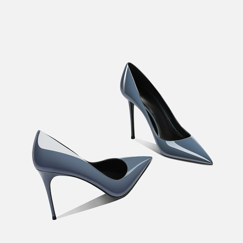 Grijsblauwe hoge hakken voor d - Women'S Shoes Navy Blue recensie en prijs