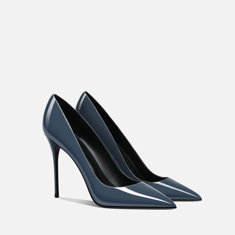 Grijsblauwe hoge hakken voor d - Women'S Shoes Navy Blue recensie en prijs