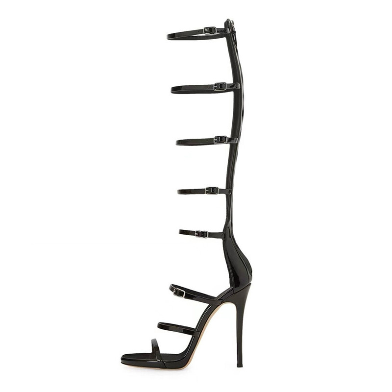 Zomerse dames coole laarzen ni - Metallic Heel Sandal recensie en prijs