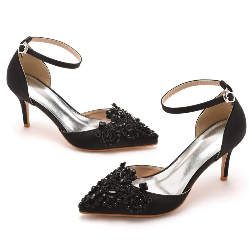 Bandje Sandalen Party Strass Z - Women'S Shoes Navy Blue recensie en prijs