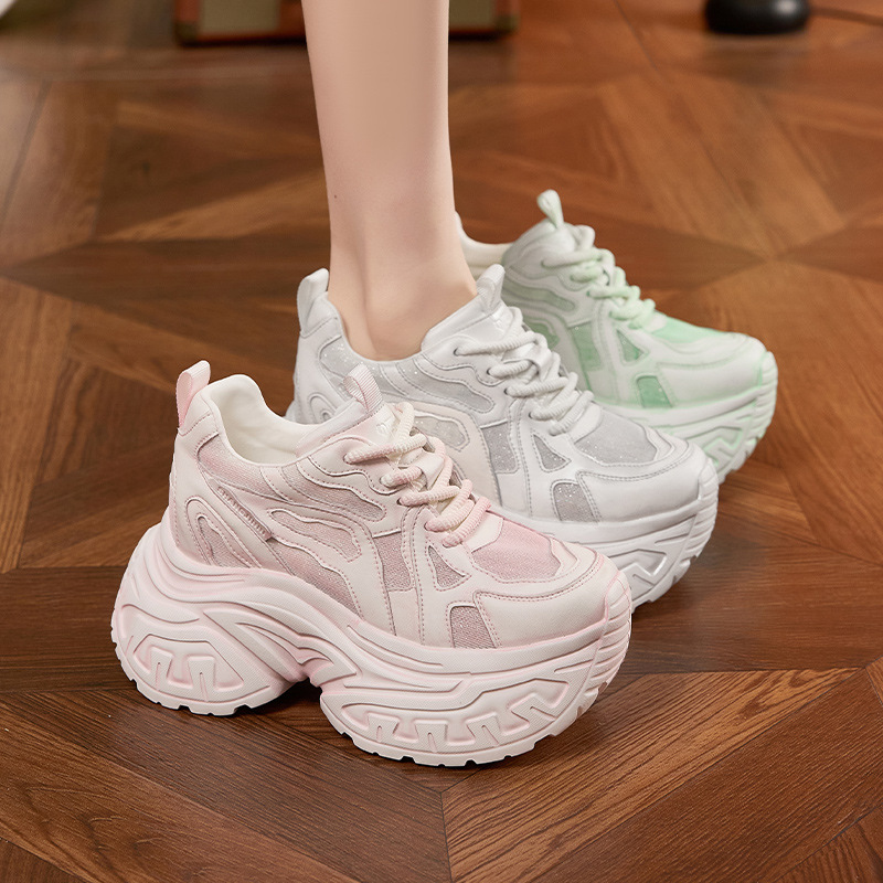 Dames Chunky Platform Sneakers - Women Shoes For Walking recensie en prijs
